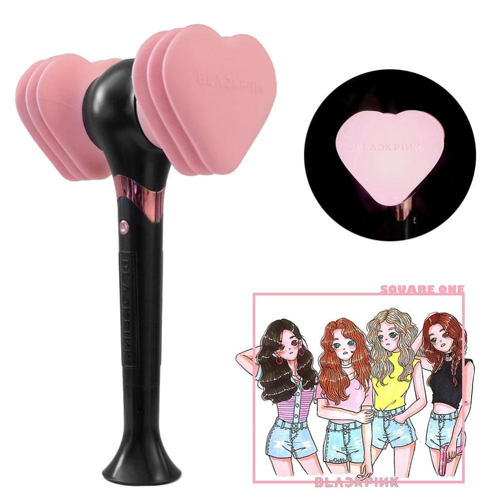 Timekey Lampu Stick Konser KPOP BLACKPINK JENNIE JISOO ROSE LISA Untuk Fanshadiah E9H2