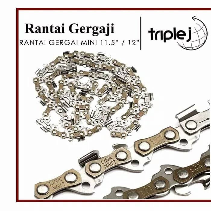 [PROMO EKSKLUSIF] Mata Rantai Gergaji Mini Chainsaw - Gergaji 11.5" Expert MURAH