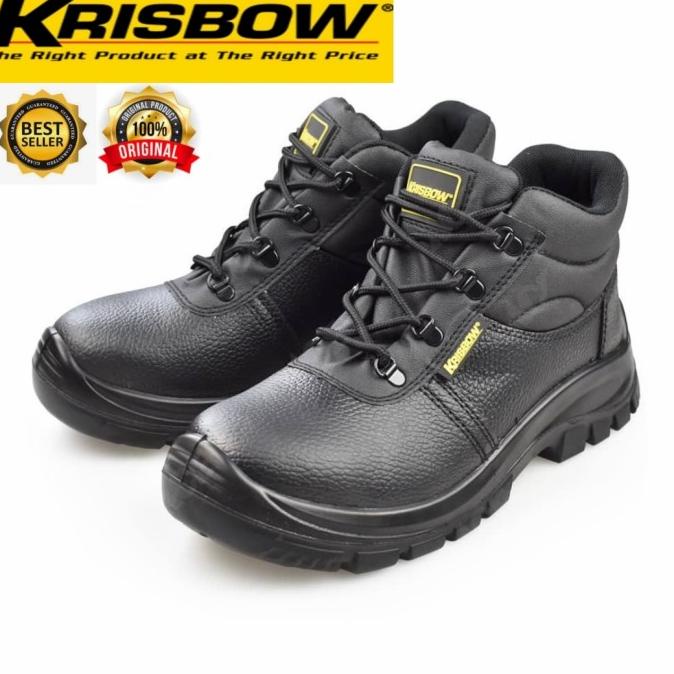 ORIGINAL KRISBOW Sepatu Pengaman / Sepatu Safety / MAXI 6 inc