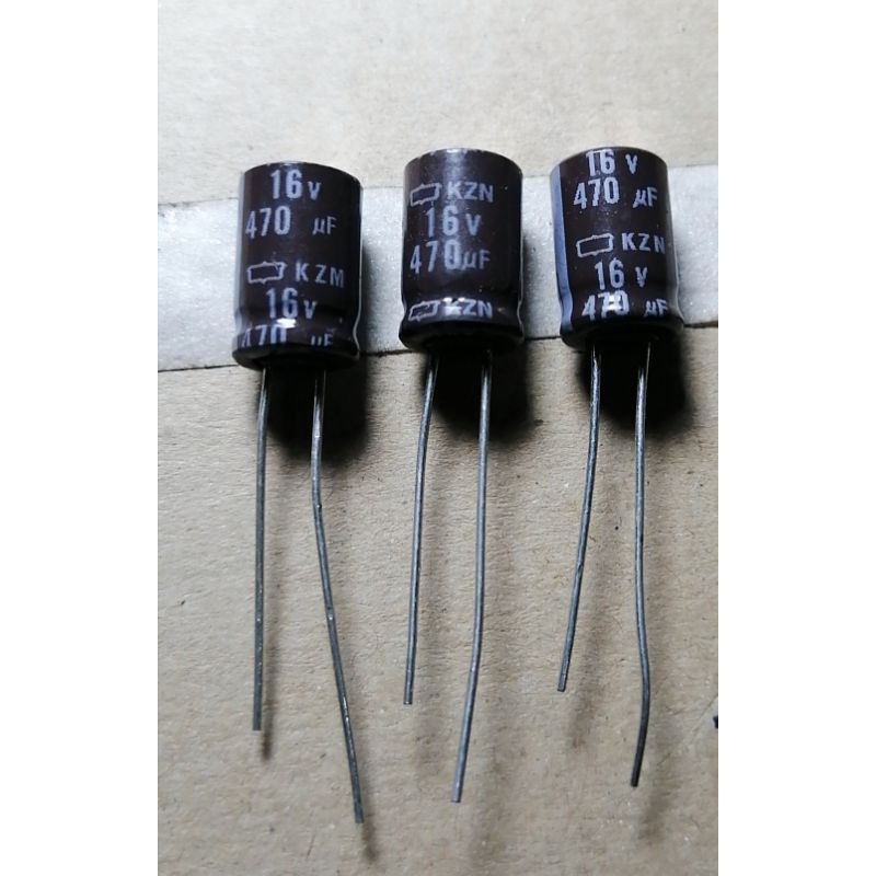 10 pcs elko 470 uf, 16 voltt