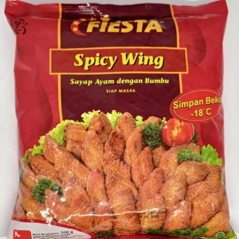 

Fiesta Spicy Wing 500gr