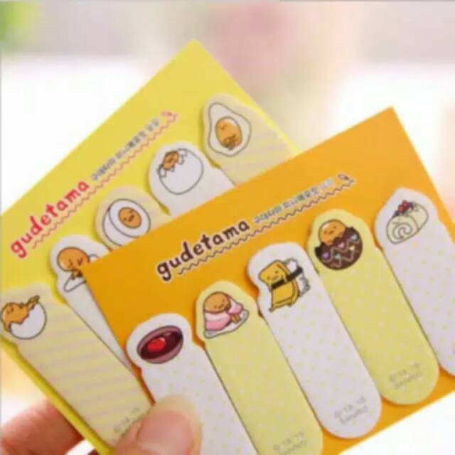 

Stick Marker / Stick Note Telur Gudetama