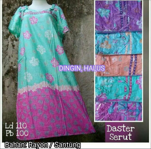 Gamis Batik Cantik Dingin Halus