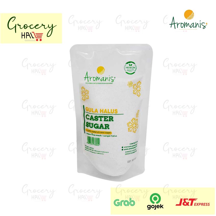 

AROMANIS CASTOR SUGAR 250 GRAM - GULA KASTOR - GULA HALUS