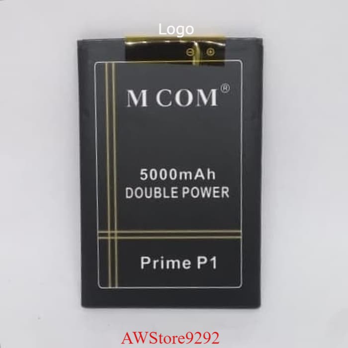 Mcom Battery Batre Baterai Double Power Mcom Prime P1