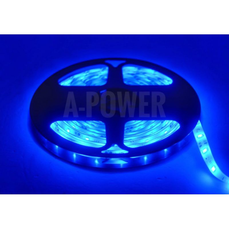 Lovov - Lampu LED Strip Tahan Air (Biru)