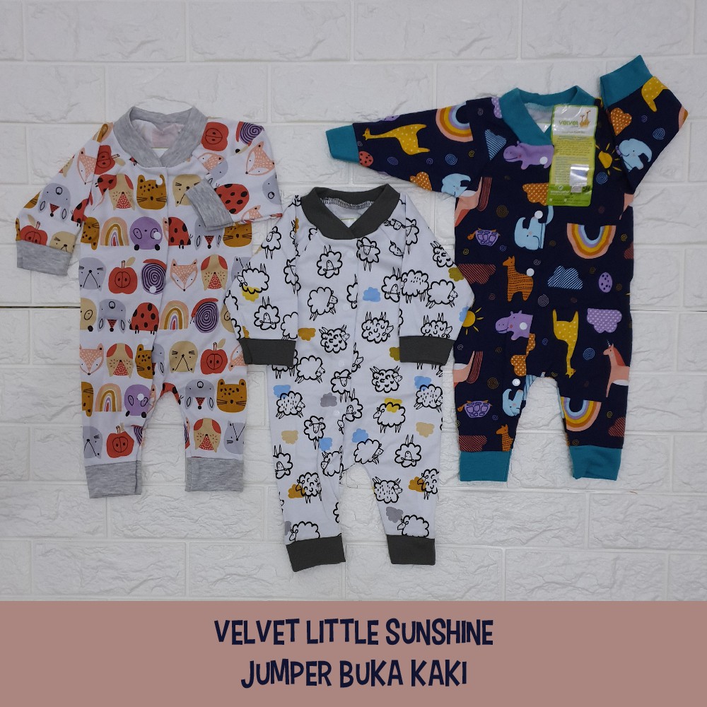 Velvet Junior 3 pcs jumper/kodok panjang