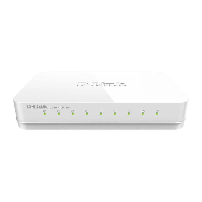 Switch Hub Dlink DGS Gigabit-1008A 8P 10/100/1000 Plastik