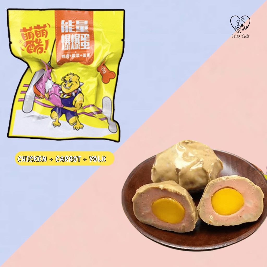 Snack Bakso Cemilan Makanan Anjing Doggy Dog  Meatball Snack Baso 40 gr Treat Chicken Beef Salmon | Snack Anjing Fresh Meat Baso Sejenis Alternative Prama Dog Food