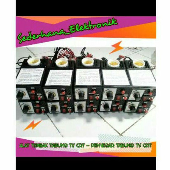 alat tembak tabung TV CRT