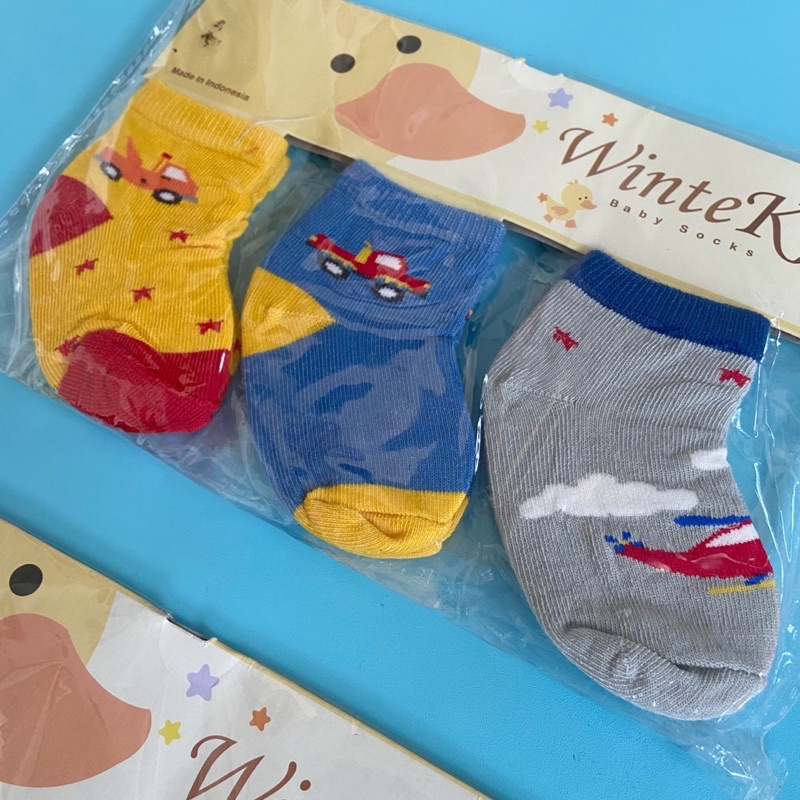 Kaos Kaki Bayi Set isi 3 Pasang Bahan Halus