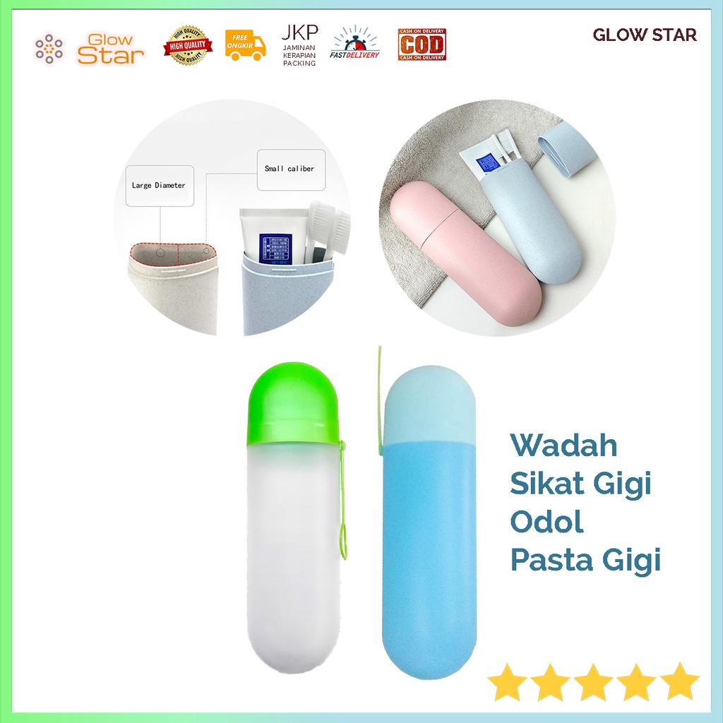 Kotak Sikat Gigi Travel Health Bathroom Toothbrush Box