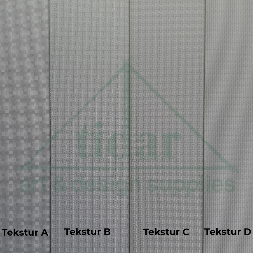 Dinding / Lantai Maket Plastik ABS Lembaran Tekstur Timbul- 3D Texture