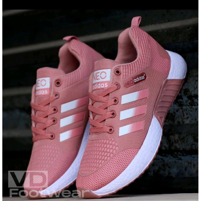 COD- Sepatu Olahraga Wanita Adidas Neo Women - Sepatu Running Lari Sneaker, sepatu Cewek