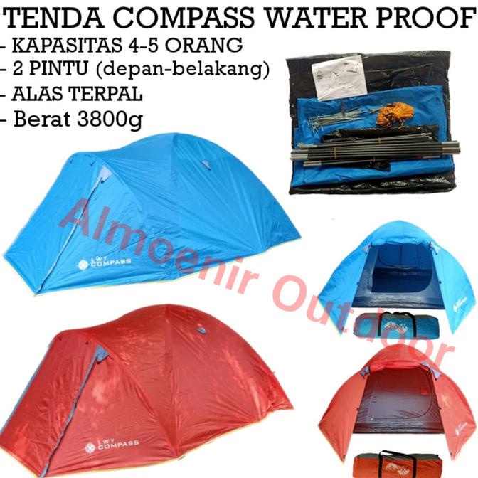 tenda lwy compass 4p Star Seller Temurah