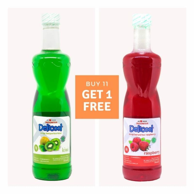 

PROMO SIRUP pembelian 11btl gratis 1btl