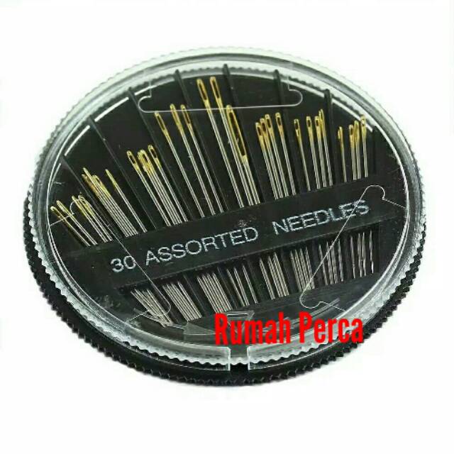 30 Pcs Jarum Jahit Tangan Impor 1 Set Jarum Jahit Tangan Shopee Indonesia