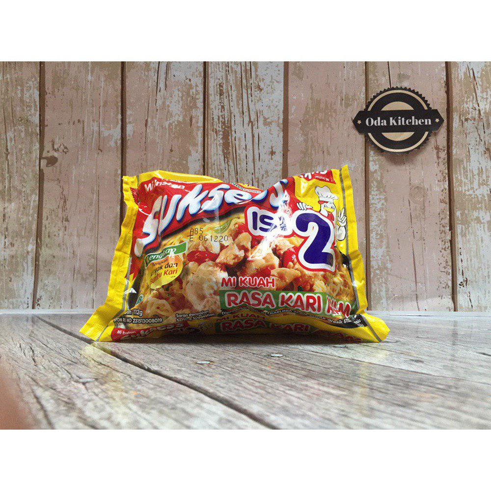 MIE SUKSES'S ISI 2 RASA KARI AYAM 112g