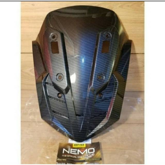 Cover Tutup Dada Depan Dasi Atas Depan New Nmax 2021 2022 Carbon Karbon Nemo Depan Variasi Nmax Aksesoris Nmax Terbaru Kekinian