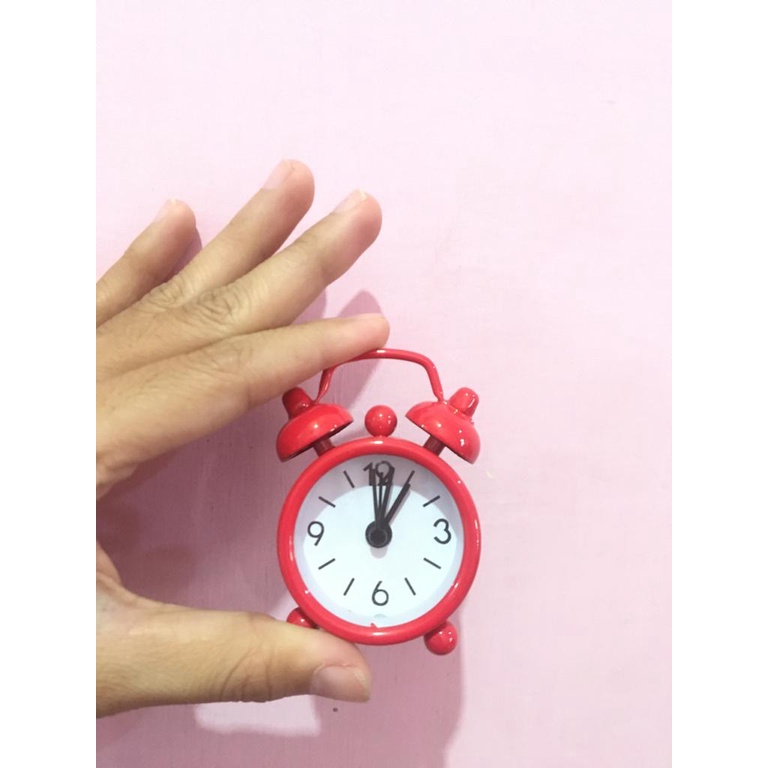 Trend-Mini Cute Alarm Clock / Jam Alarm Mini Lucu / Jam Weker