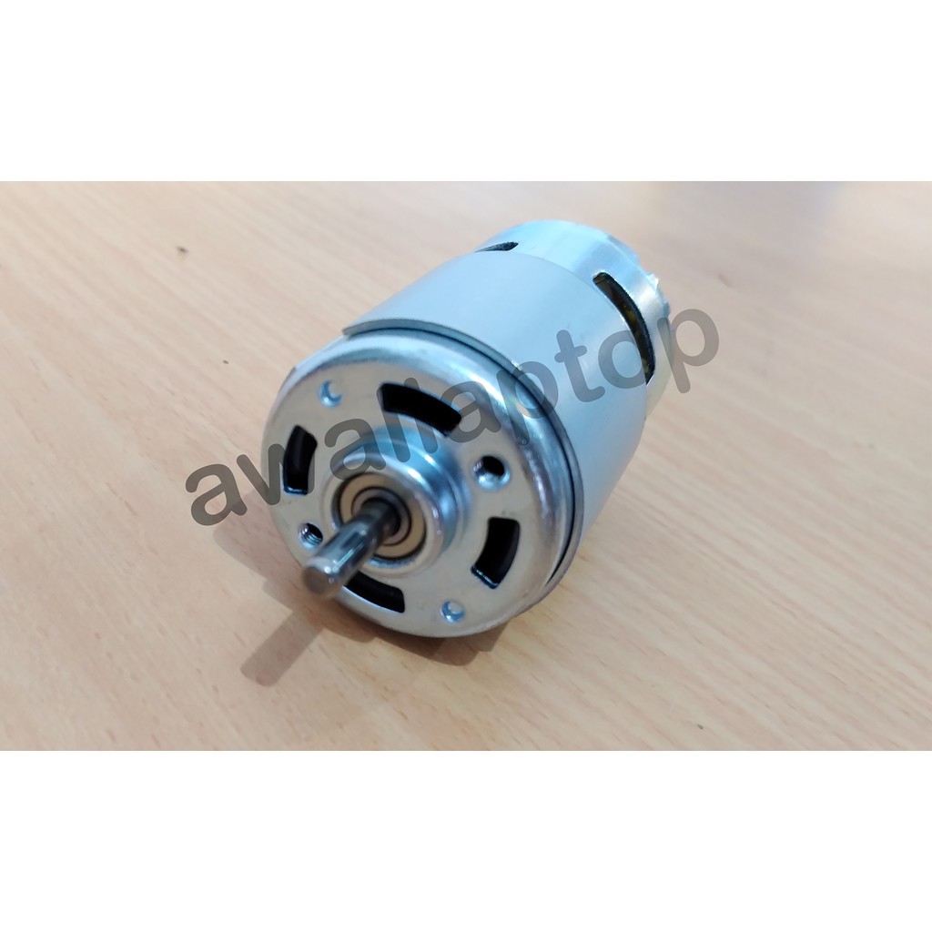 Asli motor dc 775 150W koilbesar double bearing 12V 15000rpm