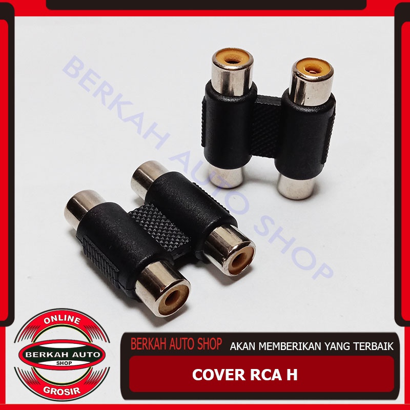 Cover Rca H sambungan jack rca female to female