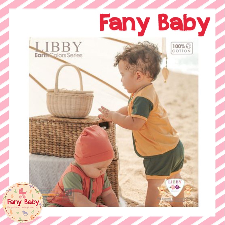 LIBBY TOPI BULAT COTTON COMFY KOMBINASI 1PCS