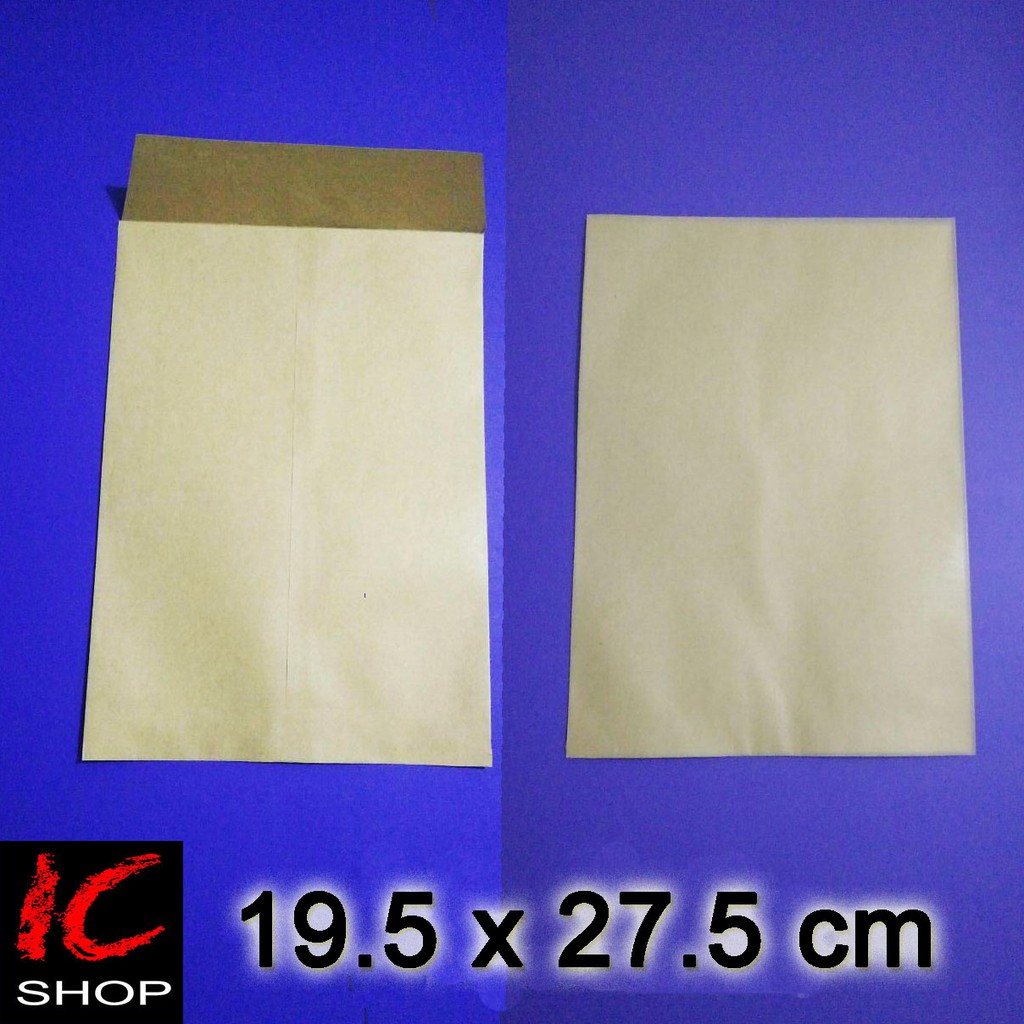 

1 pak (100 lbr) Amplop Coklat Medium / Tanggung Samson C