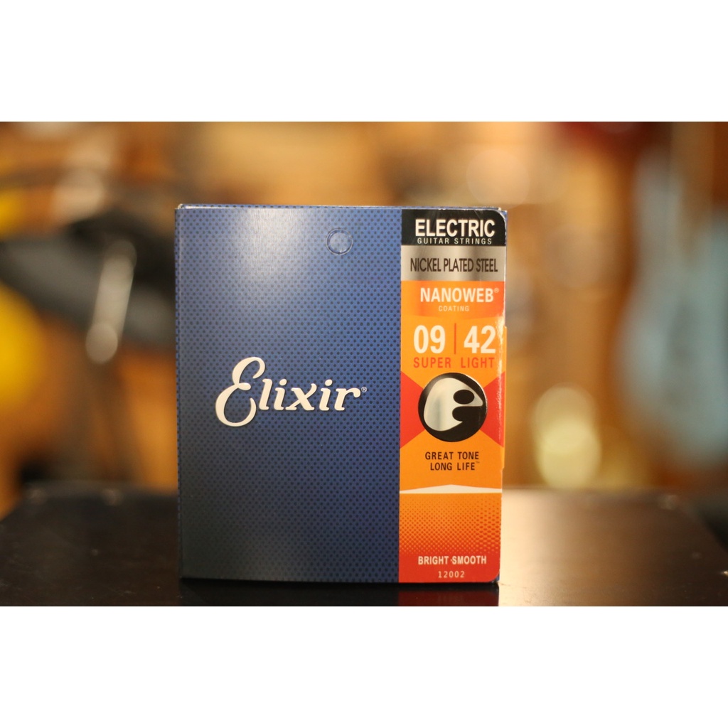 Senar gitar elektrik elixir nanoweb 09