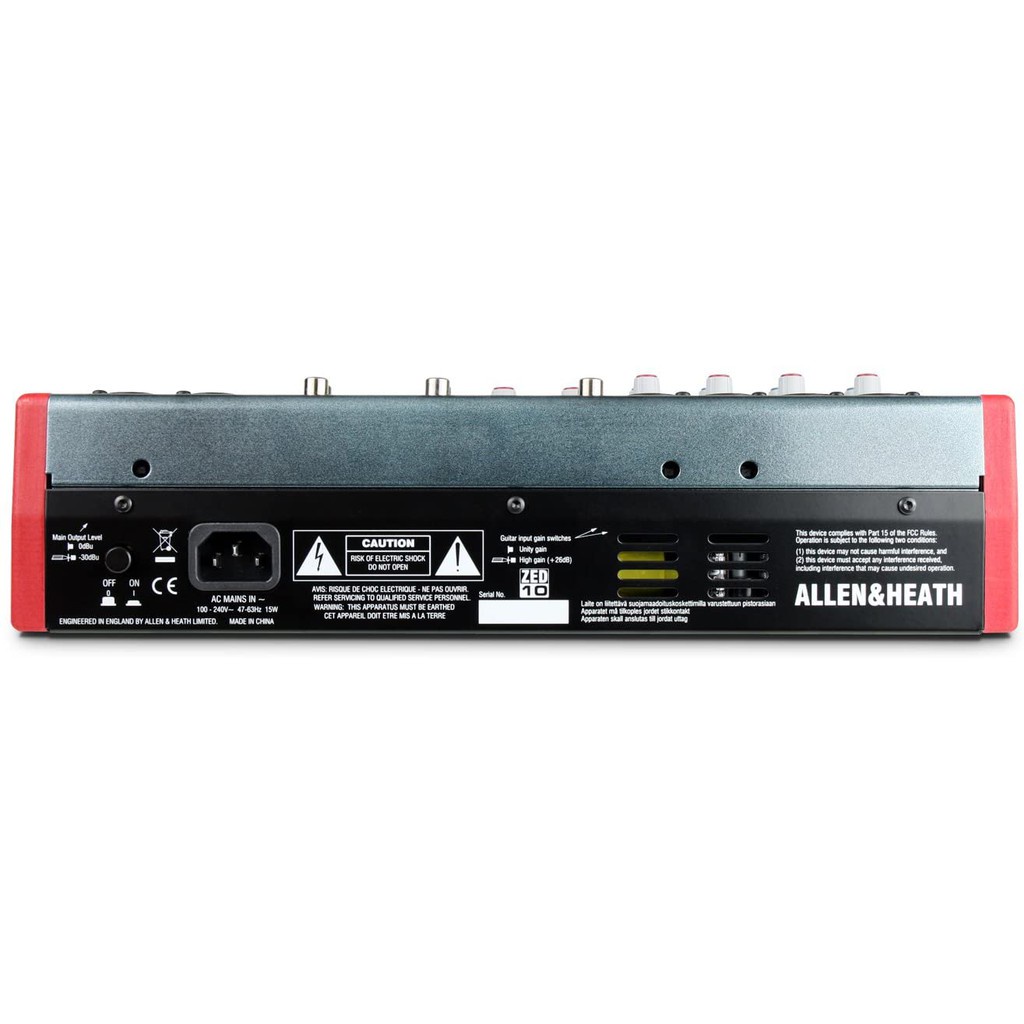 PROMO HARGA MURAH  Mixer Audio Allen & Heath ZED-10FX ZED 10 10-Channel Mini Analog Mixer