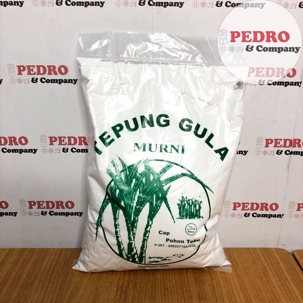 

Tepung gula halus murni cap Pohon Tebu (500 gr) - sugar icing for cake