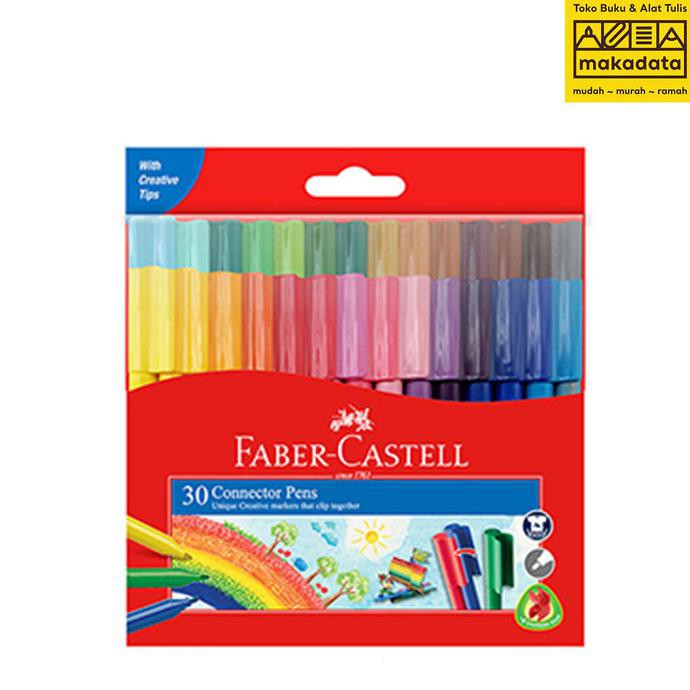 

Promo CONNECTOR PEN SPIDOL FABER CASTELL 30 WARNA
