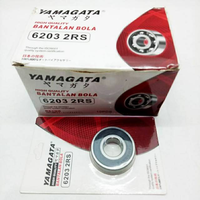 Bearing Lahar 6203 2RS Merk Yamagata