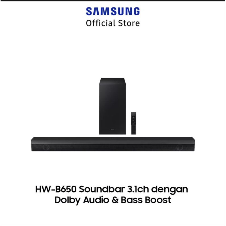 Samsung Soundbar HW-B650 HWB650 3.1ch Dolby Audio Garansi Resmi SEIN