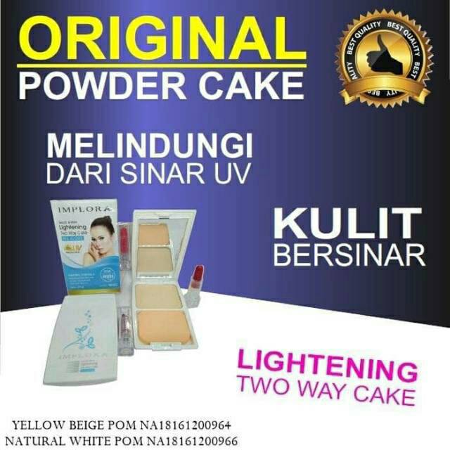 Kosmetik, Kosmetik Wajah, Bedak, Bedak Padat Implora