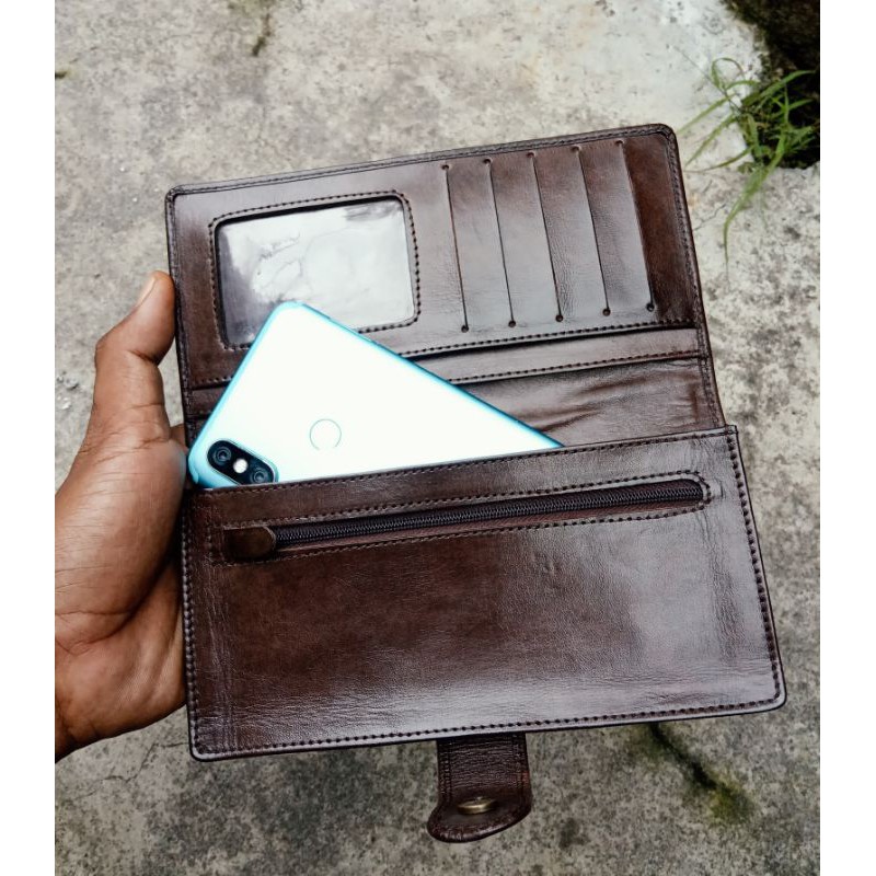 DOMPET HANDPHONE KULIT SAPI PRIA/WANITA