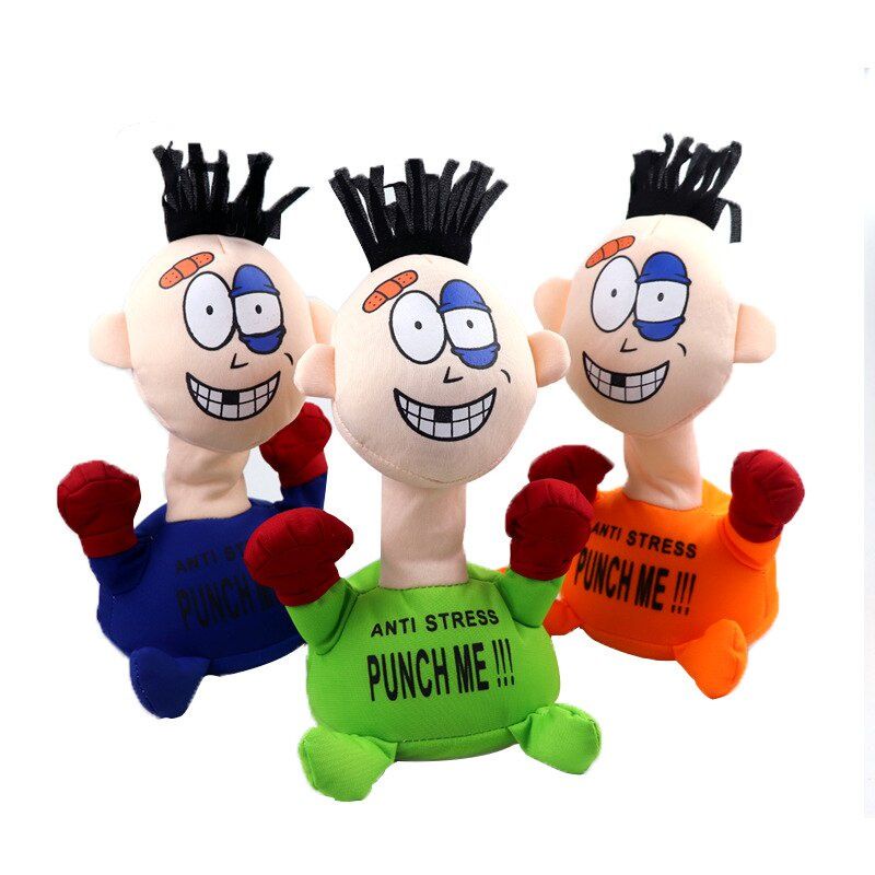 Mainan Punch Me Boneka Anti Stress Pukul Saya Boneka Menjerit