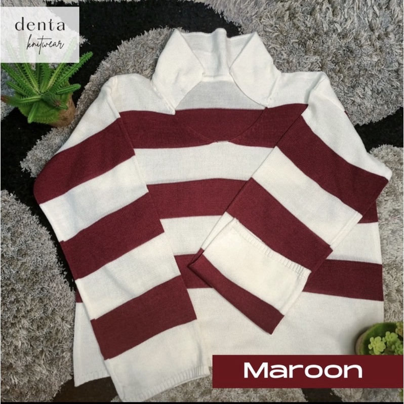 SWEATER CROP FUJI BLASTER SWEATER RAJUT KEKINIAN