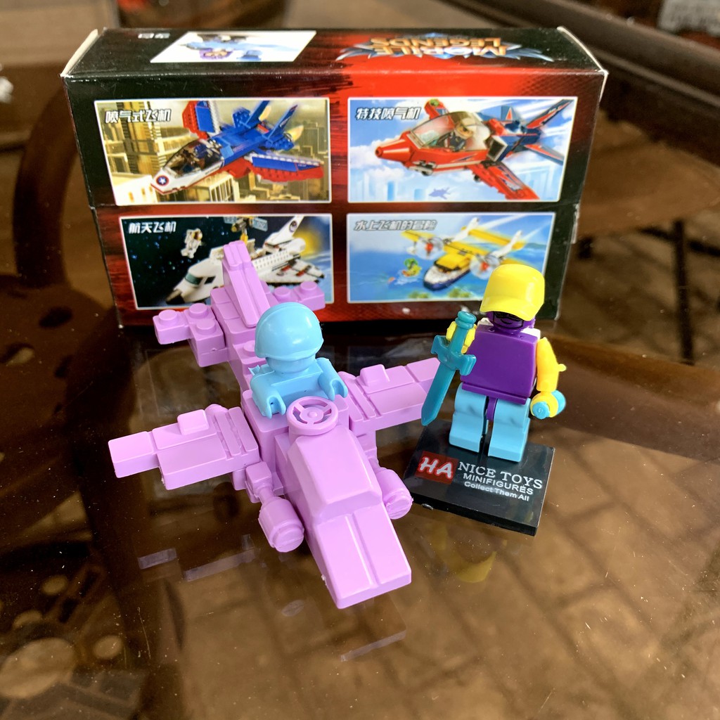 LEGO HA TOYS mainan anak anak edukatif dan kreatif lego pesawat tempur