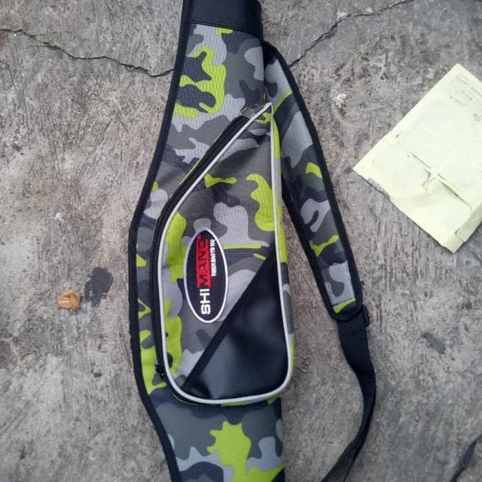 tas pancing shimano fiber 120cm army/abri