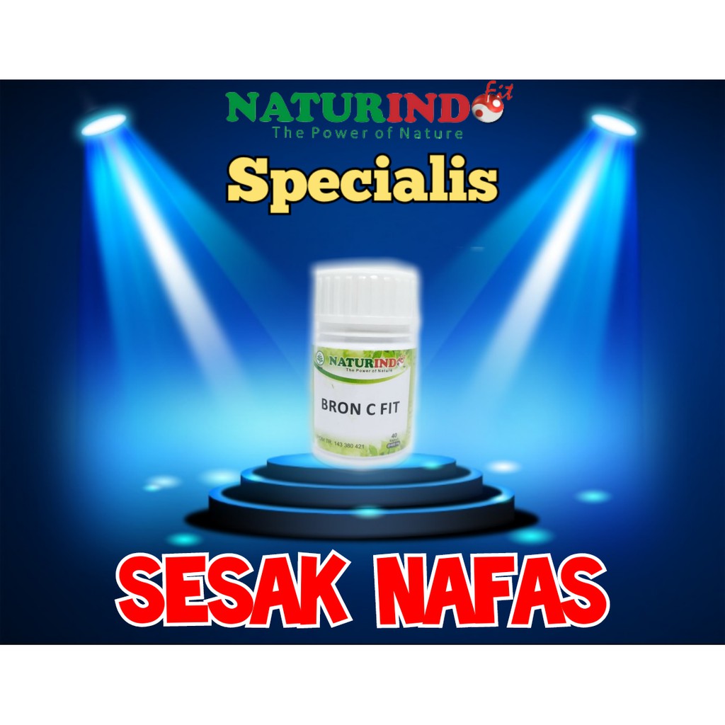 BRON C FIT Naturindo Obat Herbal Spesialis Atasi Pernafasan