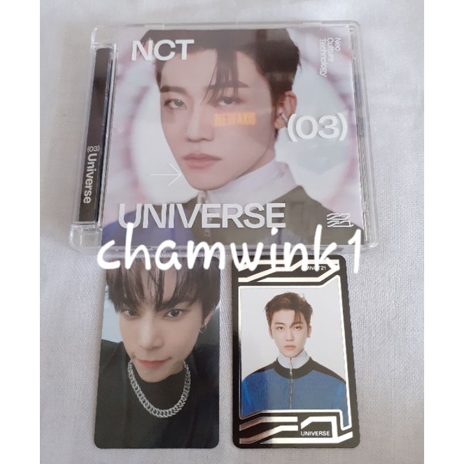 JEWEL CASE NCT 2021 UNIVERSE UNSEALED SET DOYOUNG JAEMIN