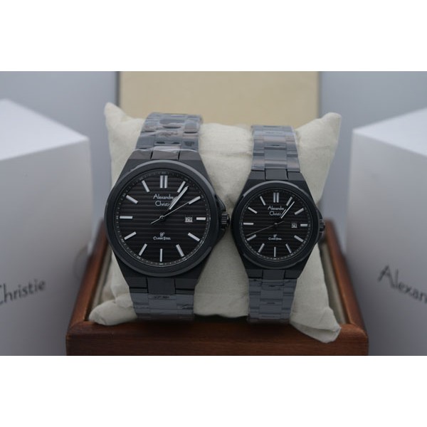 Alexandre Christie Wanita Ac 8563 Full Black Original