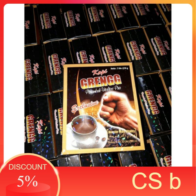 COD TERMURAH ORIGINAL KOPI GRENGG ISI 5