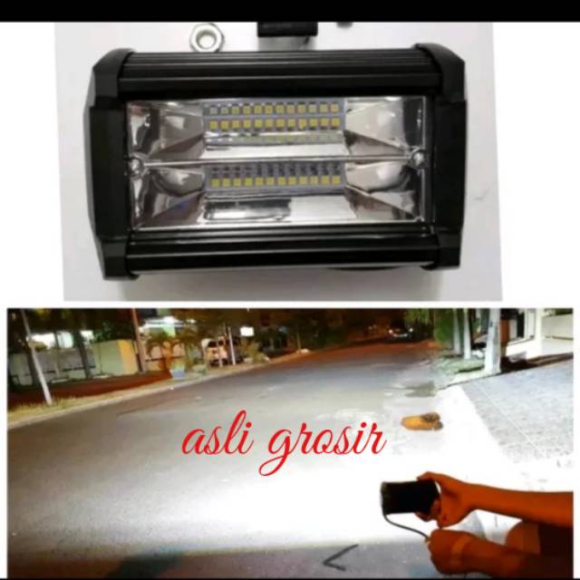 LAMPU TEMBAK SOROT LED MOTOR-MOBIL SUPER TERANG ANTI AIR-TERJAMIN