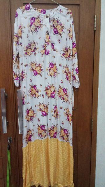 Gamis Batik Cantik Dingin Halus