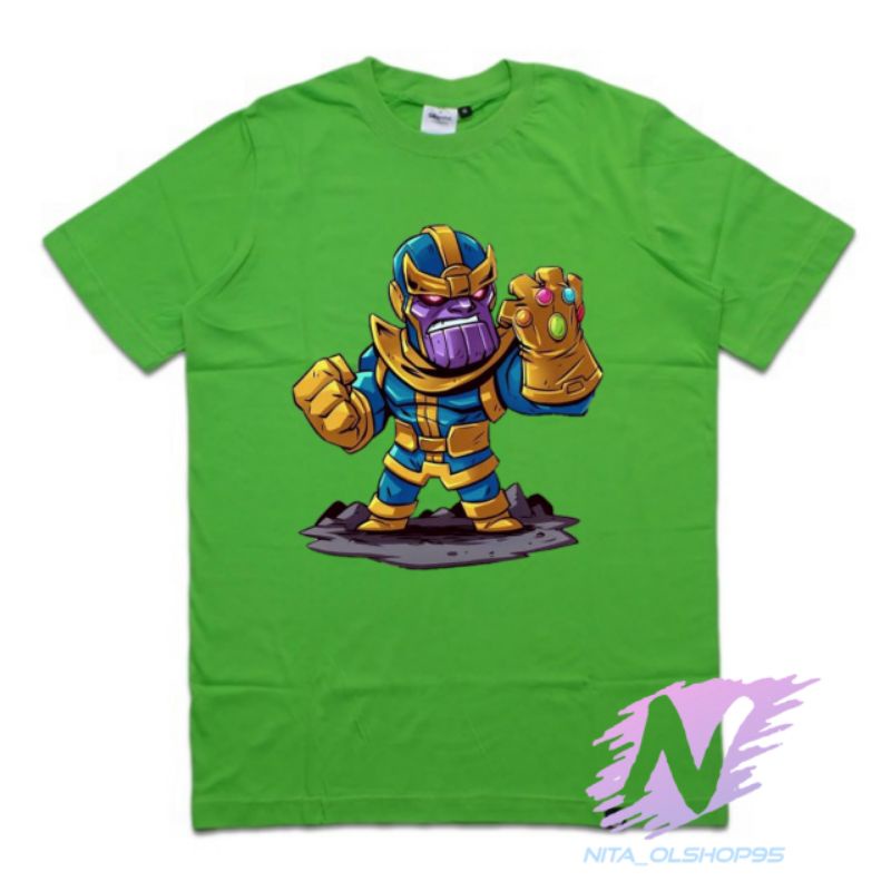 kaos anak avenger thanos baju karakter superhero