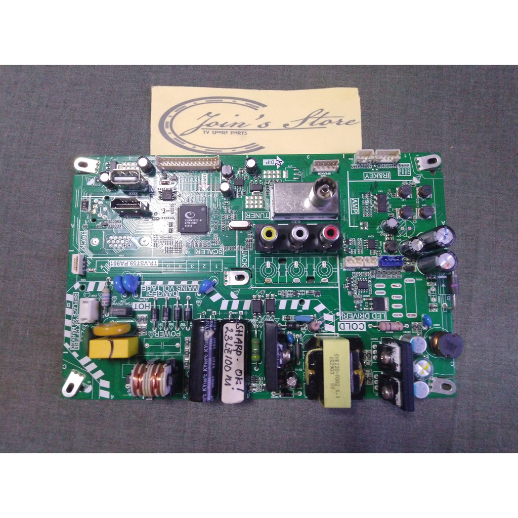 MB SHARP LC-23LE100M - MAINBOARD LC 23LE100M - MESIN LC23LE100M - 23LE100