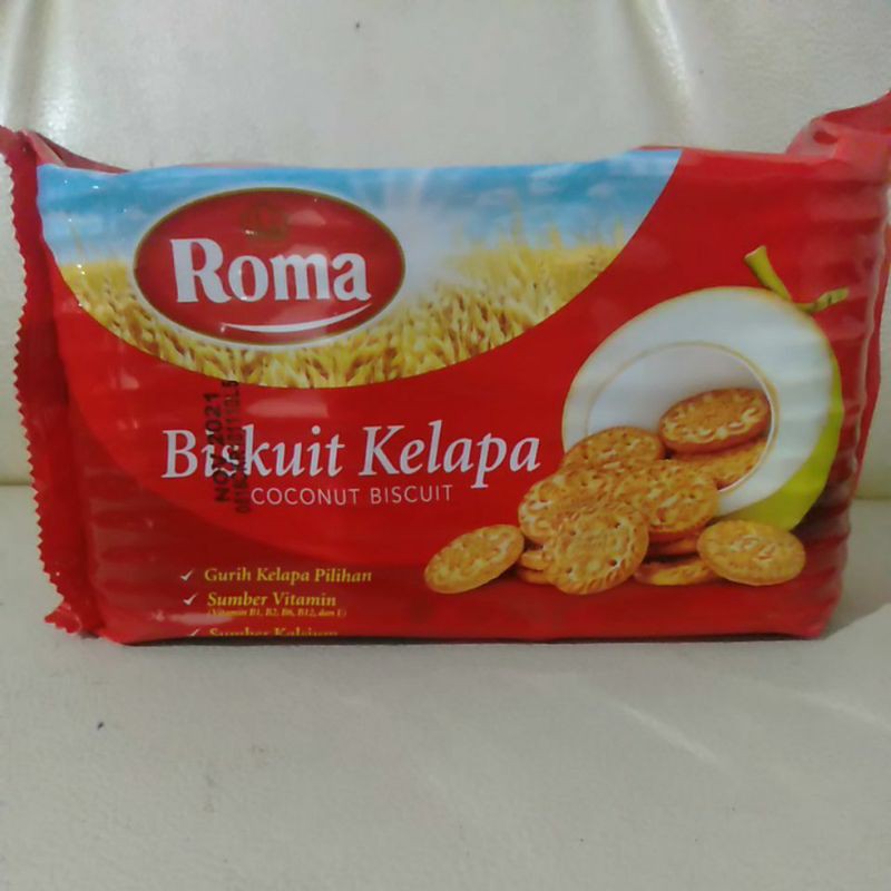 

Roma biskuit kelapa 300grm