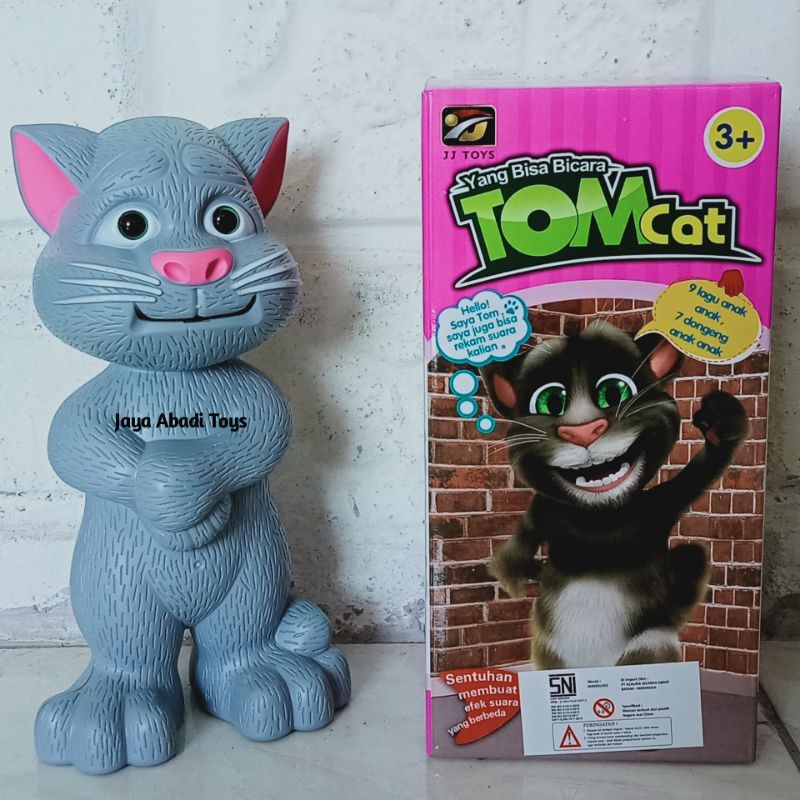 MAINAN TOM CAT BISA MEREKAM SUARA KITA MENYANYI DAN MENDONGENG DISENTUH BERSUARA